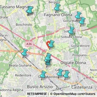 Mappa Solbiate Olona, 21058 Solbiate Olona VA, Italia (2.48357)