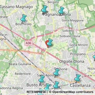 Mappa Solbiate Olona, 21058 Solbiate Olona VA, Italia (3.29167)