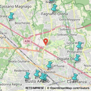 Mappa Solbiate Olona, 21058 Solbiate Olona VA, Italia (3.55667)