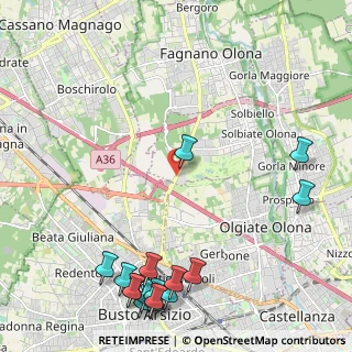 Mappa Solbiate Olona, 21058 Solbiate Olona VA, Italia (3.06438)