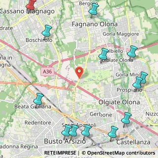 Mappa Solbiate Olona, 21058 Solbiate Olona VA, Italia (3.20385)