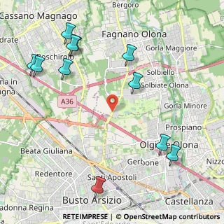 Mappa Solbiate Olona, 21058 Solbiate Olona VA, Italia (2.63455)