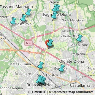 Mappa Solbiate Olona, 21058 Solbiate Olona VA, Italia (2.7285)