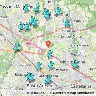 Mappa Solbiate Olona, 21058 Solbiate Olona VA, Italia (2.7975)