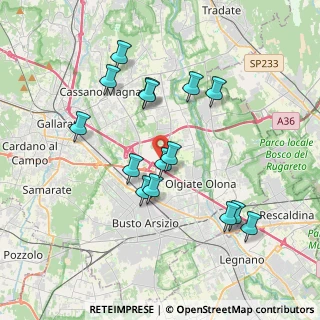 Mappa Solbiate Olona, 21058 Solbiate Olona VA, Italia (3.56133)
