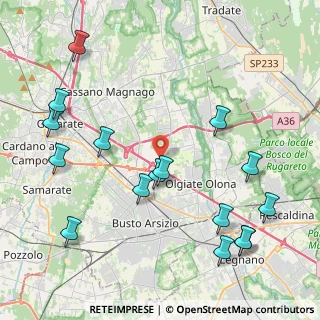 Mappa Solbiate Olona, 21058 Solbiate Olona VA, Italia (5.02938)