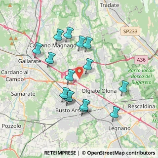 Mappa Solbiate Olona, 21058 Solbiate Olona VA, Italia (3.602)