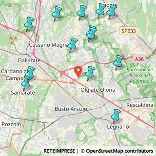 Mappa Solbiate Olona, 21058 Solbiate Olona VA, Italia (5.29308)