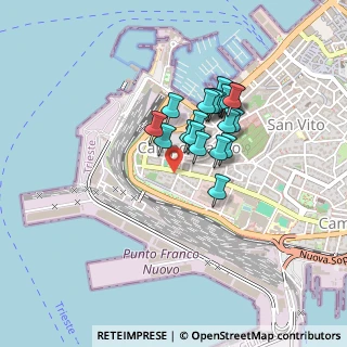 Mappa Piazza Carlo Alberto, 34123 Trieste TS, Italia (0.315)