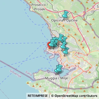 Mappa Piazza Carlo Alberto, 34123 Trieste TS, Italia (2.35455)
