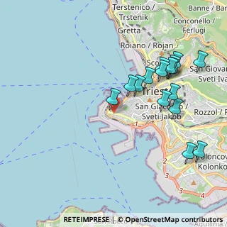 Mappa Piazza Carlo Alberto, 34123 Trieste TS, Italia (2.13313)
