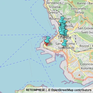 Mappa Piazza Carlo Alberto, 34123 Trieste TS, Italia (1.66364)
