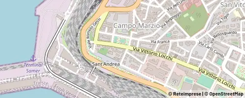 Mappa Trieste