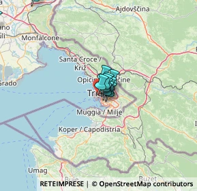 Mappa Via Muzio Girolamo, 34143 Trieste TS, Italia (10.62833)