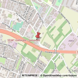 Mappa Via XXII Marzo, 72, 21013 Gallarate, Varese (Lombardia)