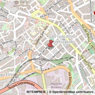 Mappa Via Giovanni Pascoli, 17, 34144 Trieste, Trieste (Friuli-Venezia Giulia)
