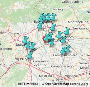 Mappa Via Decumana, 35014 Fontaniva PD, Italia (11.4575)