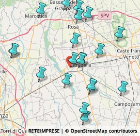 Mappa Via Decumana, 35014 Fontaniva PD, Italia (8.71)