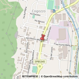 Mappa Via bernocchi antonio 8/a, 25069 Villa Carcina, Brescia (Lombardia)