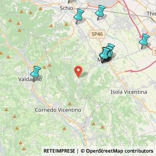 Mappa Via Maddalena di Sotto, 36030 Monte di Malo VI, Italia (4.81545)