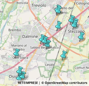 Mappa JJR9+M2, 24044 Dalmine BG, Italia (2.40733)