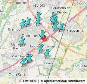 Mappa JJR9+M2, 24044 Dalmine BG, Italia (1.79938)