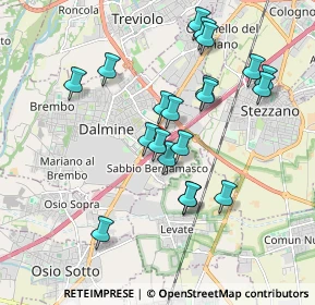 Mappa JJR9+M2, 24044 Dalmine BG, Italia (1.7605)