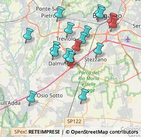 Mappa JJR9+M2, 24044 Dalmine BG, Italia (3.78059)