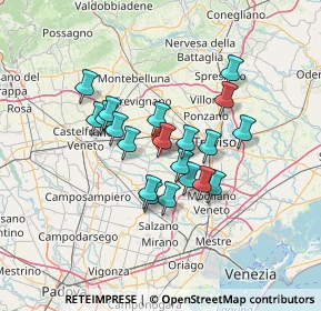 Mappa Via Settimo, 31050 Morgano TV, Italia (10.5495)