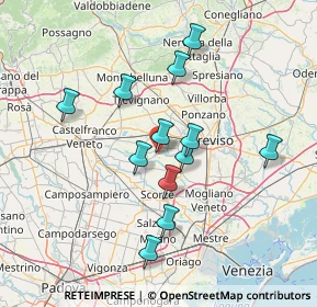 Mappa Via Settimo, 31050 Morgano TV, Italia (12.64)