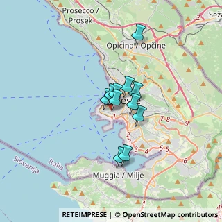 Mappa Via Combi Carlo, 34123 Trieste TS, Italia (2.05273)