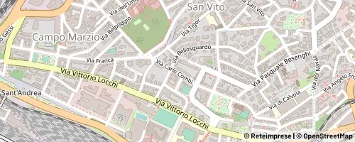 Mappa Trieste