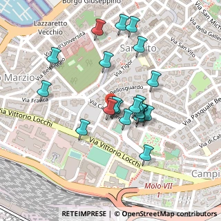 Mappa Via Combi Carlo, 34123 Trieste TS, Italia (0.202)