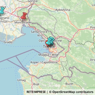 Mappa Via Combi Carlo, 34123 Trieste TS, Italia (46.03917)