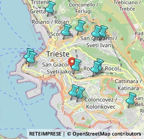 Mappa Via Limitanea, 34138 Trieste TS, Italia (1.94692)