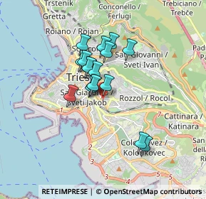 Mappa Via Limitanea, 34138 Trieste TS, Italia (1.26706)