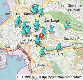 Mappa Via Limitanea, 34138 Trieste TS, Italia (0.878)
