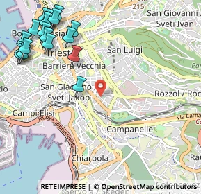 Mappa 34138 Trieste TS, Italia (1.4915)