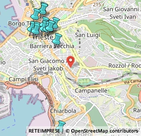 Mappa 34138 Trieste TS, Italia (1.30214)