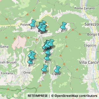 Mappa Via del Dosseno, 25060 Brione BS, Italia (1.4195)