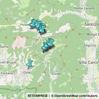Mappa Via del Dosseno, 25060 Brione BS, Italia (1.3475)