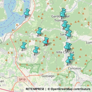 Mappa Via Montini, 25060 Brione BS, Italia (4.265)