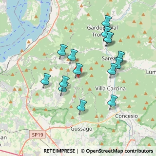 Mappa Via del Dosseno, 25060 Brione BS, Italia (3.71563)