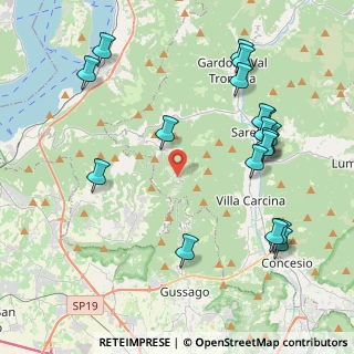 Mappa Via del Dosseno, 25060 Brione BS, Italia (4.71684)