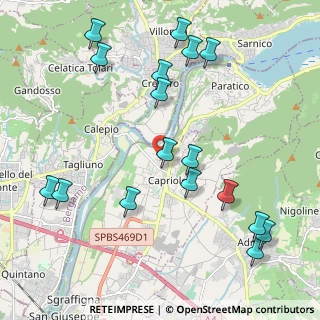 Mappa Via Gottardi Angelo, 25031 Capriolo BS, Italia (2.42)