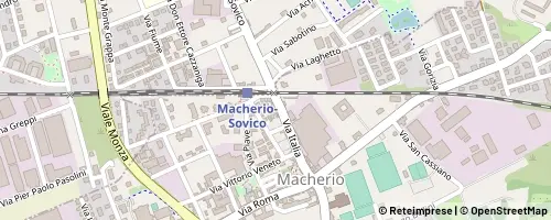 Mappa Macherio