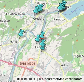 Mappa Capriolo - Trattoria Sole, 25031 Capriolo BS, Italia (2.35588)