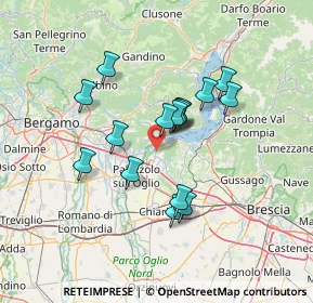 Mappa Capriolo - Trattoria Sole, 25031 Capriolo BS, Italia (11.14438)