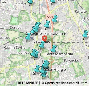 Mappa Via Francesco Cilea, 20831 Seregno MB, Italia (2.048)