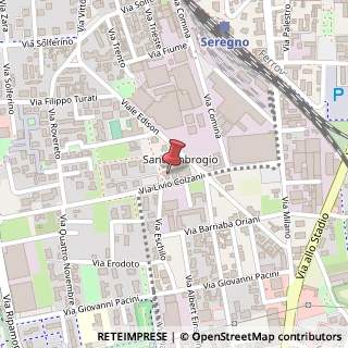 Mappa Via Livio Colzani, 48, 20831 Seregno, Monza e Brianza (Lombardia)